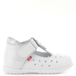 (2417A) White Laque Half-Open Shoes - MintMouse (Unicorner Concept Store)