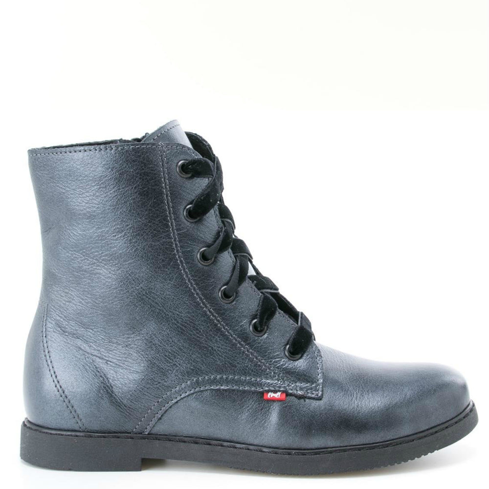 Emel grey metallic ankle boots (2622A)