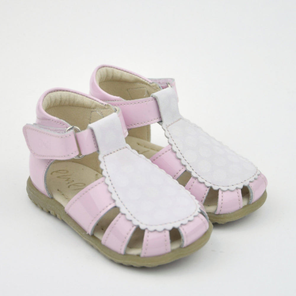 (1214B) Emel patent pink closed sandals - MintMouse (Unicorner Concept Store)