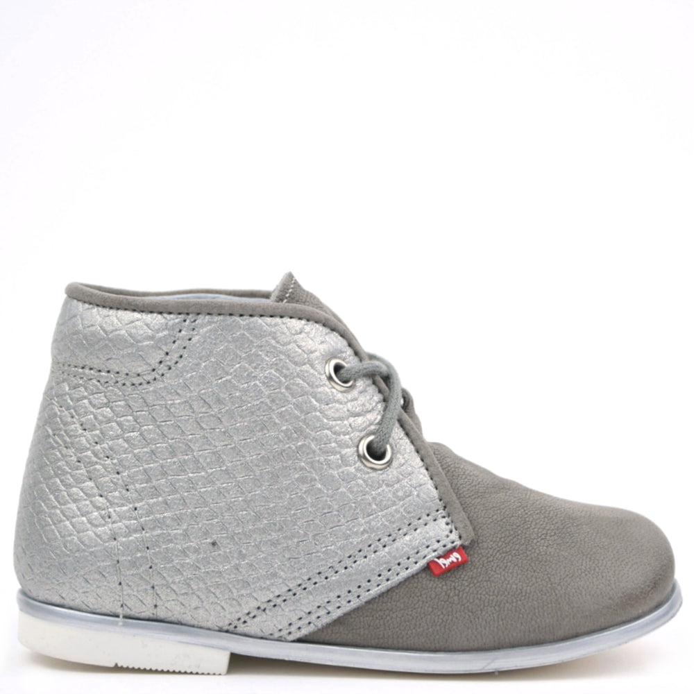 (2195A-4) Emel Grey Lace Up Classics - MintMouse (Unicorner Concept Store)