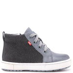 (2624-11) Emel shoes grey sneakers with zipper - MintMouse (Unicorner Concept Store)