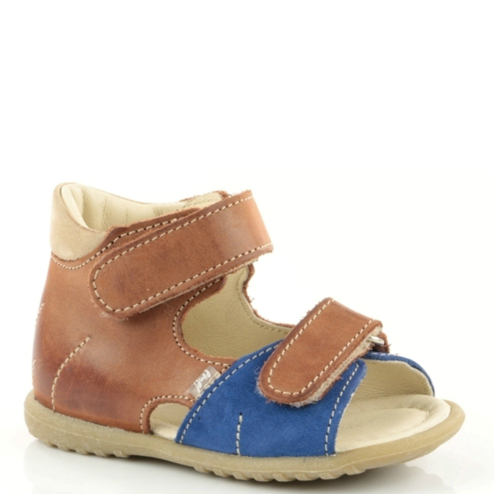 (2428B-1) Brown Blue Sandals - MintMouse (Unicorner Concept Store)