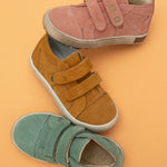 (2634B-5) Turquoise low Velcro Trainers - MintMouse (Unicorner Concept Store)
