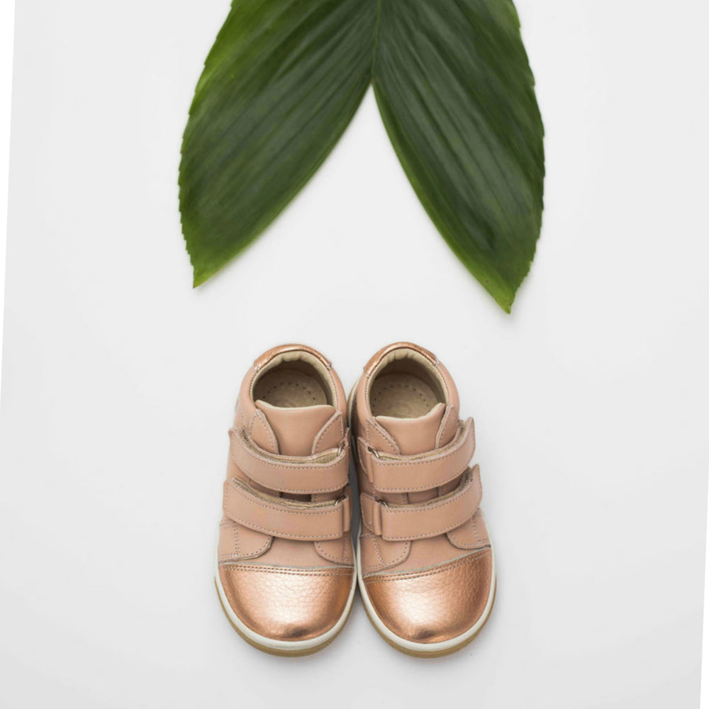 (2675-19) Emel shoes velcro trainers rose gold - MintMouse (Unicorner Concept Store)