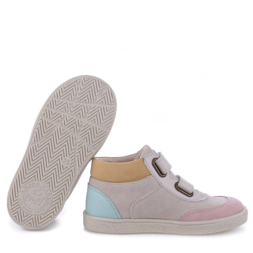 (2754-3) Emel velcro shoes - pastel