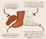 (815062 253) Thermo Boots Enfant Brown