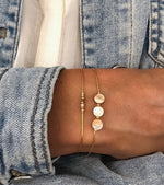 Moon Blush double bracelet