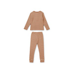 WILHELM PYJAMAS SET TUSCANY ROSE/SANDY STRIPES LIEWOOD