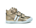 (Y00889) TELYOH- Gold high velcro sneakers