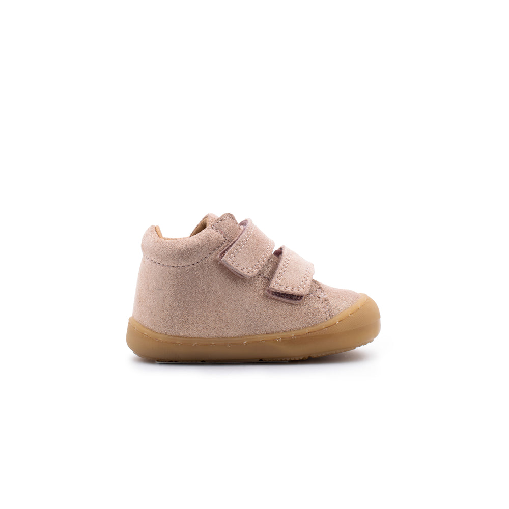 (Y00989.3225) TELYOH first shoes - VELCRO SALMON SUEDE