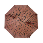 Umbrella with ears - Brown dots