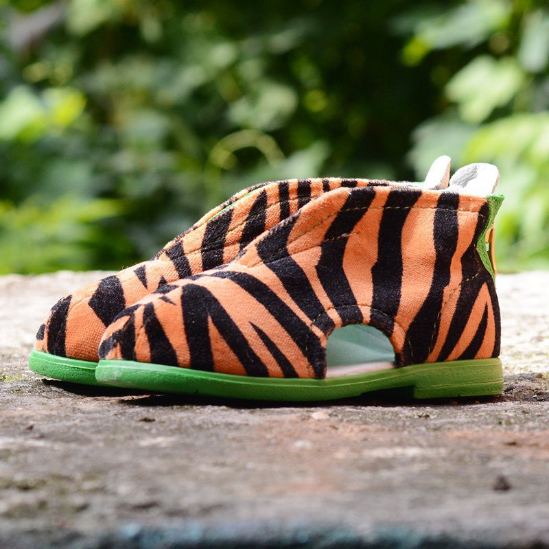 Tiger Slippers Green - MintMouse (Unicorner Concept Store)