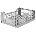 Folding crate Midibox - grey
