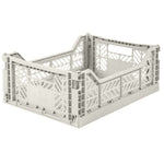 Folding crate Midibox - Light grey