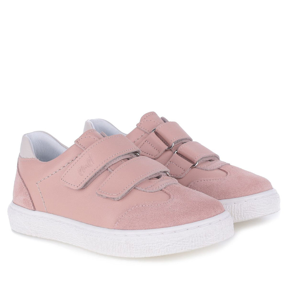 (2708D-10) Low Velcro sneakers Pink