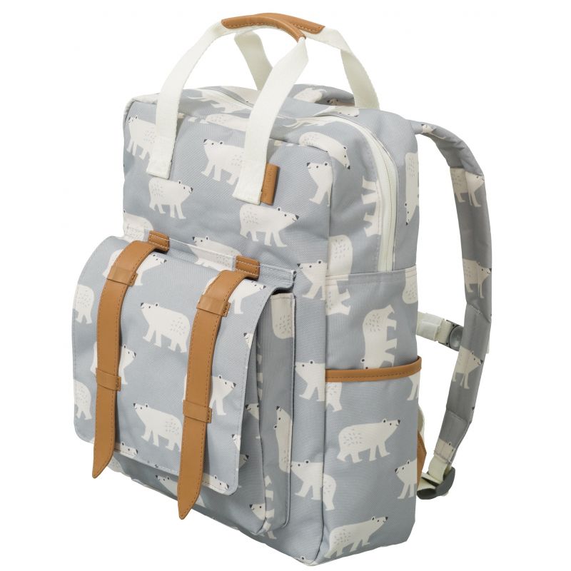 Backpack Small Fresk - Polar bear