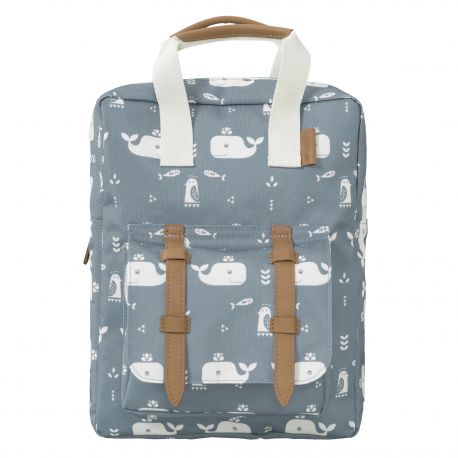 Backpack Small Fresk - Whale blue fog