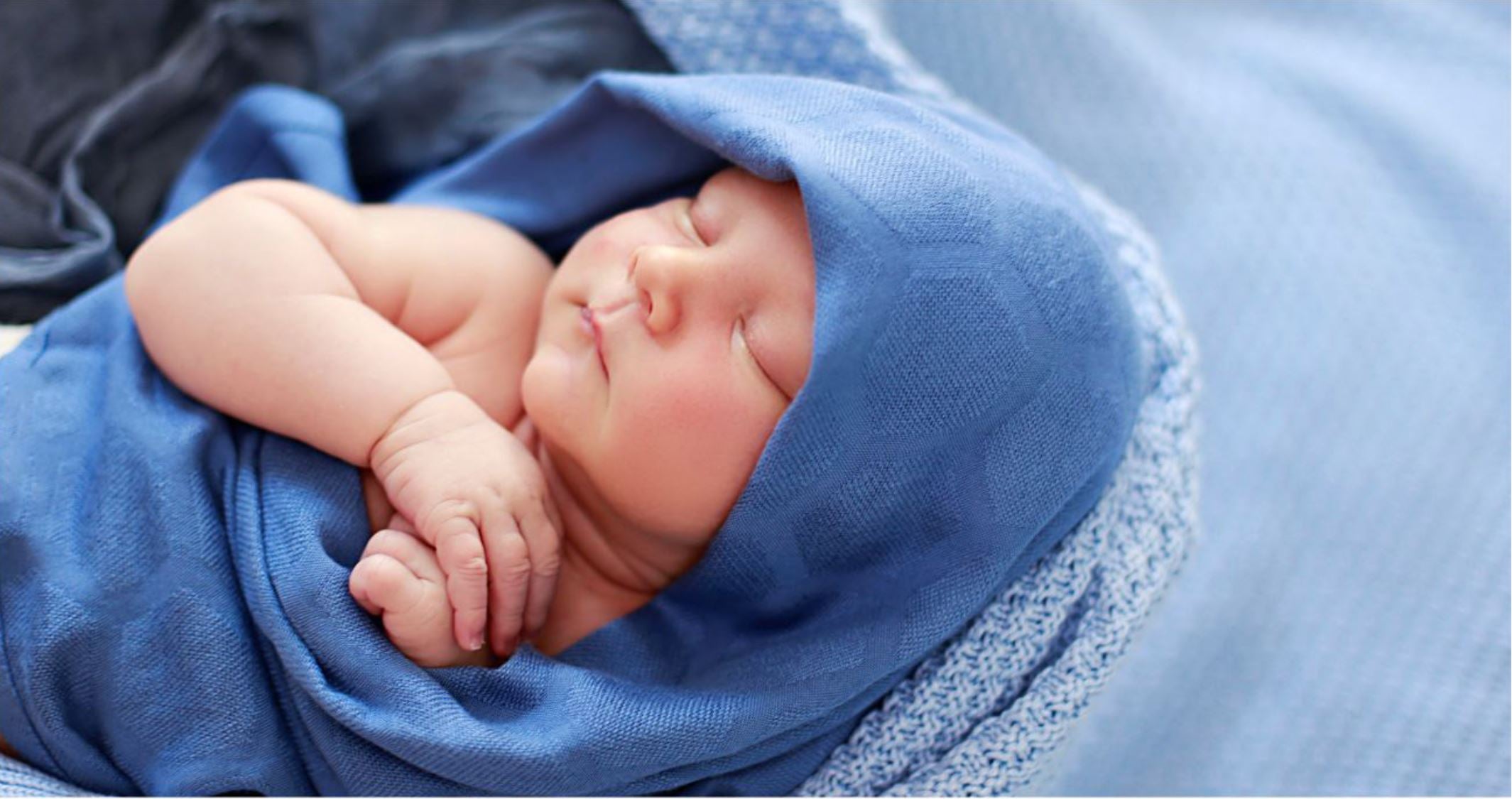 Bamboo swaddle blanket  blue - MintMouse (Unicorner Concept Store)