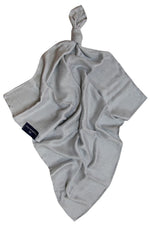 Bamboo swaddle blanket  grey