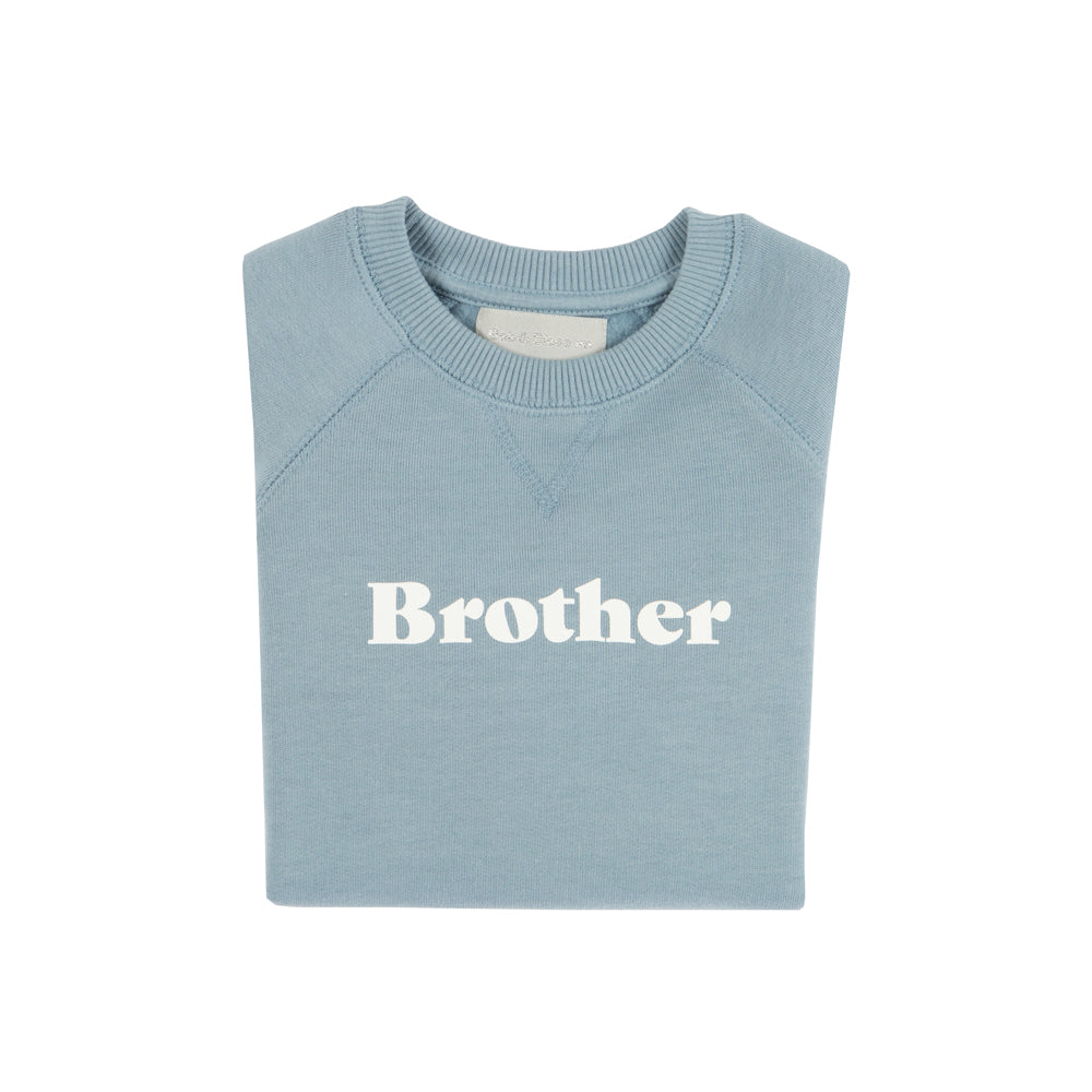 Sweater "Brother" Light Blue - MintMouse (Unicorner Concept Store)