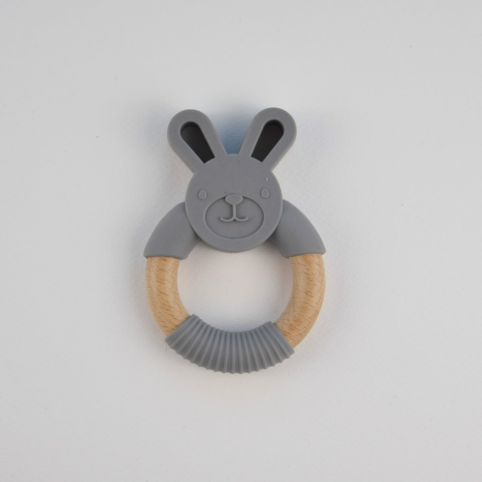 Silicone bunny teether - mint - MintMouse (Unicorner Concept Store)