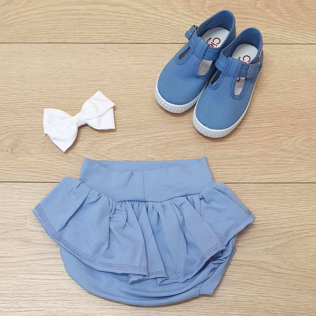 Cienta T-bar shoe with buckle - blue - MintMouse (Unicorner Concept Store)