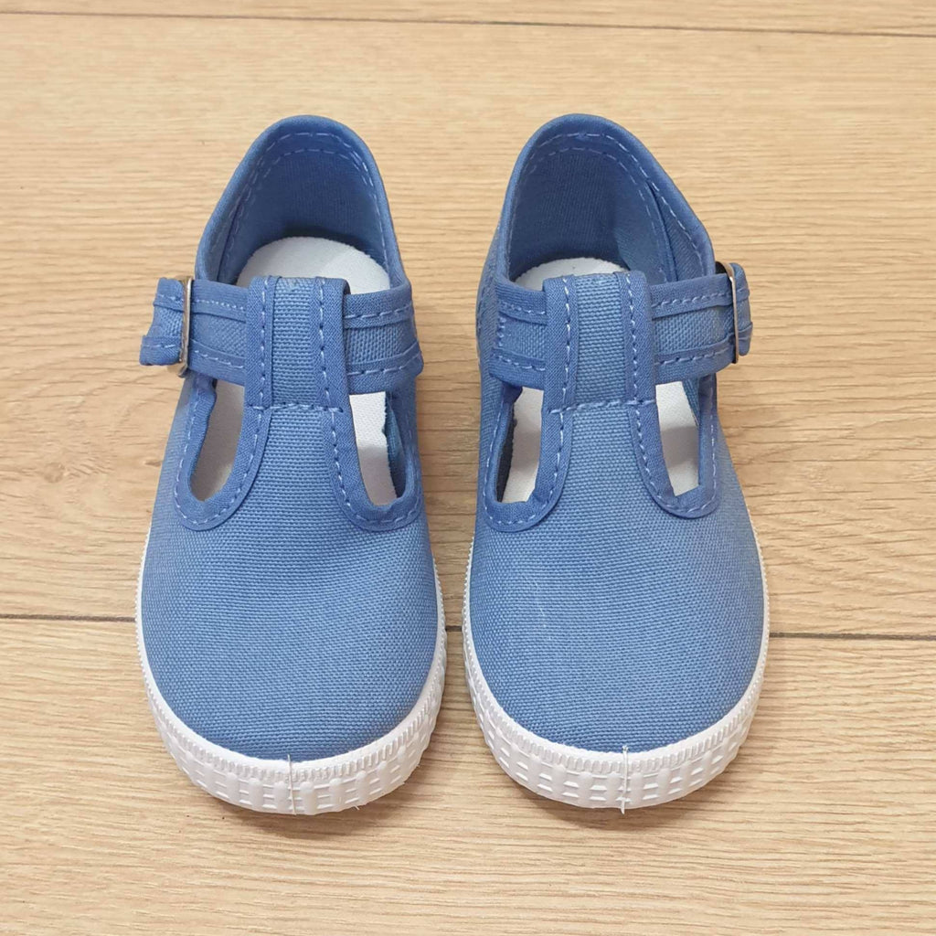 Cienta T-bar shoe with buckle - blue - MintMouse (Unicorner Concept Store)