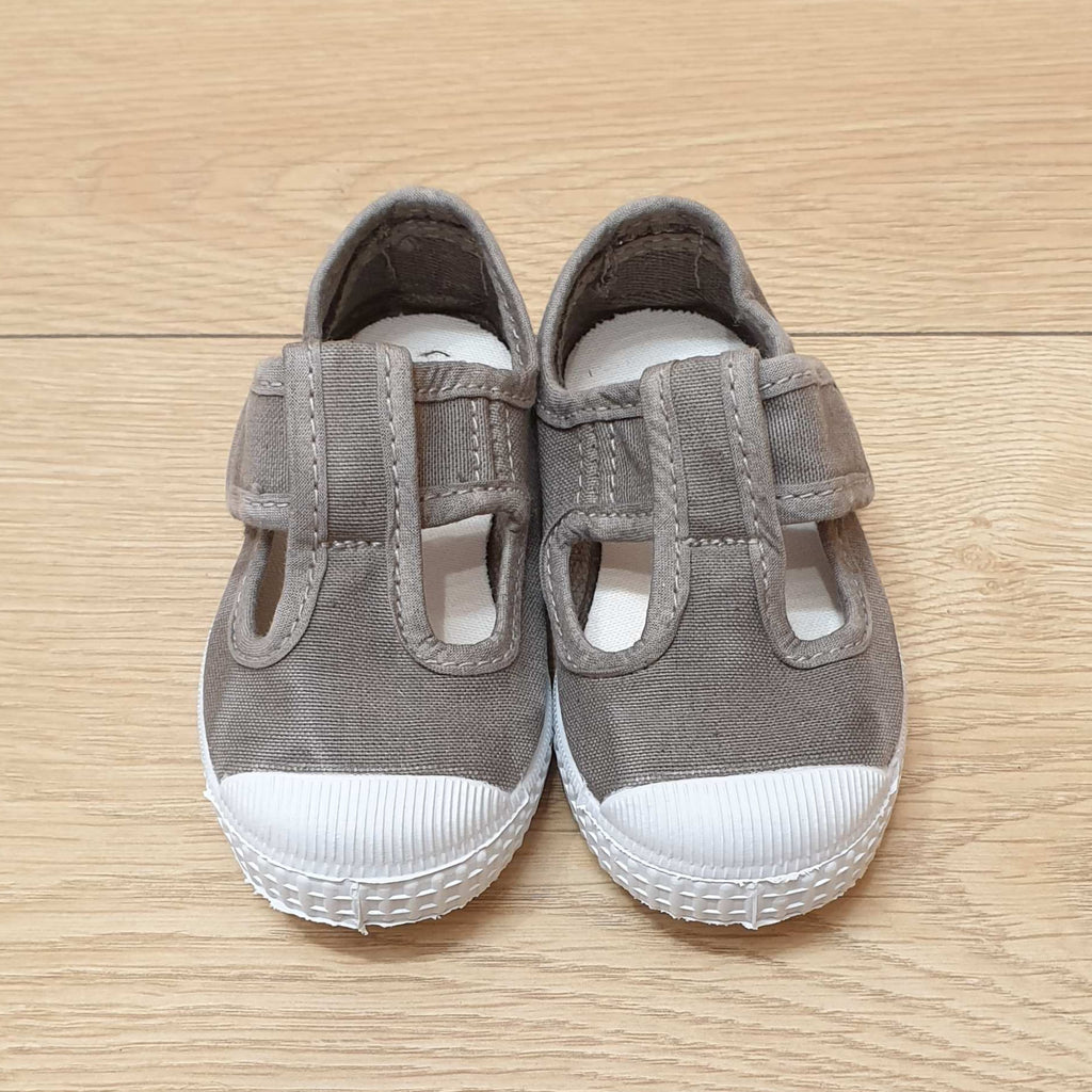Cienta Fabric Open shoe - light grey (77777-170) - MintMouse (Unicorner Concept Store)