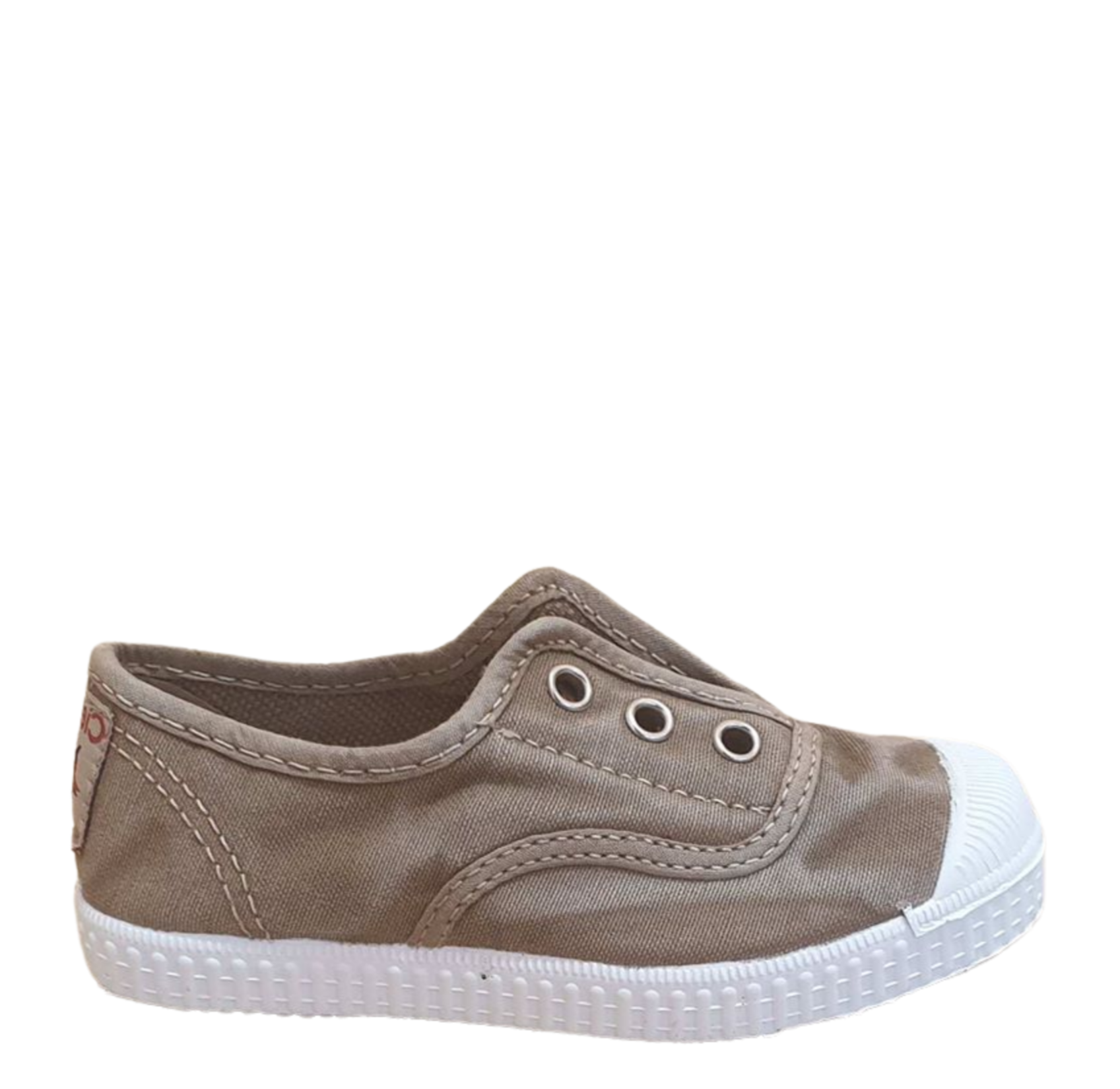 Cienta fabric slip-ons - beige (70777-46) - MintMouse (Unicorner Concept Store)