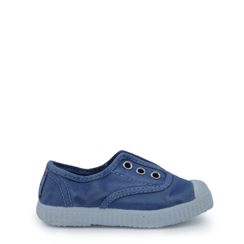 Cienta fabric slip-ons - blue - MintMouse (Unicorner Concept Store)
