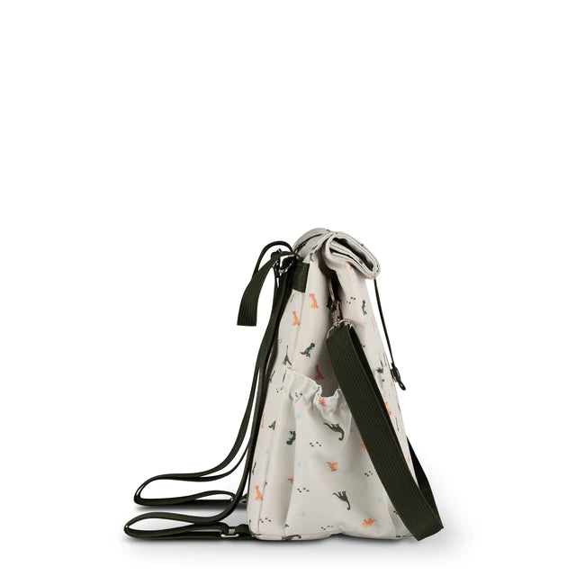 Insulated Roll-up Lunch Bag - Dino _ Green - MintMouse (Unicorner Concept Store)