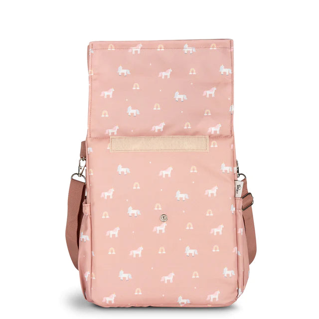 Insulated Roll-up Lunch Bag - Unicorn _ Blush pink - MintMouse (Unicorner Concept Store)