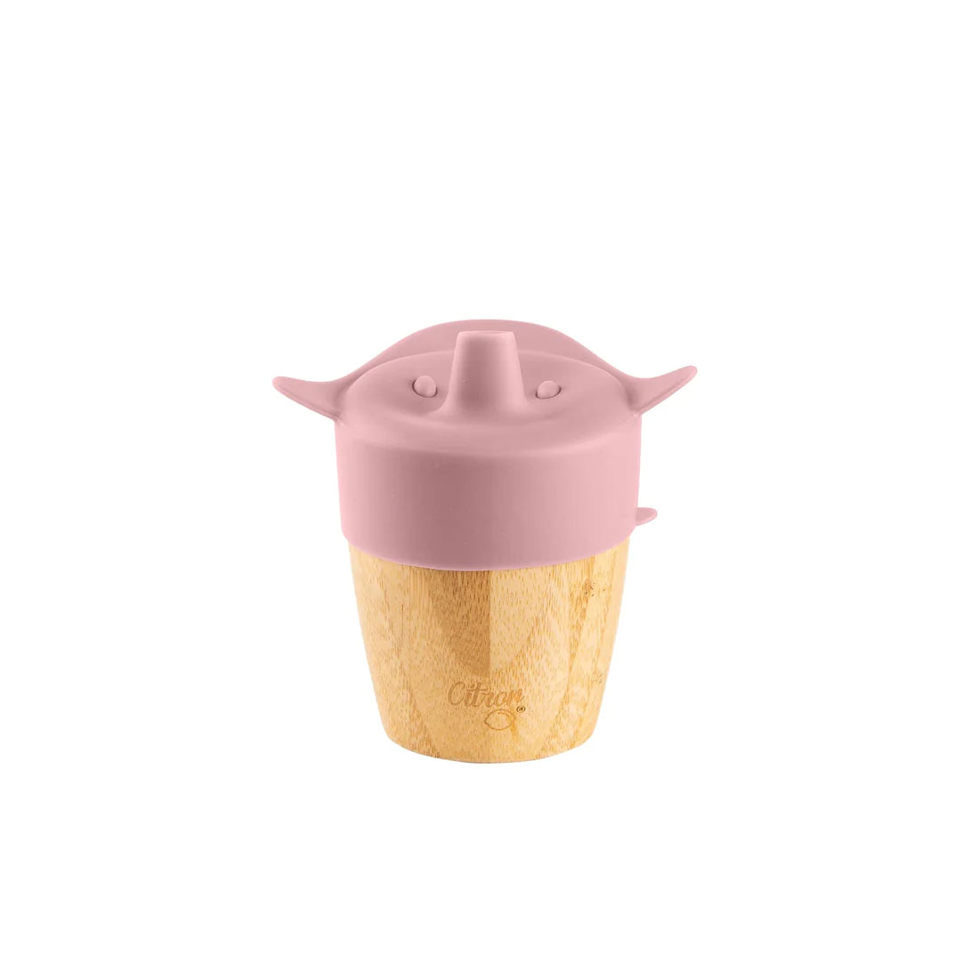 Bamboo Cup with lid and straw - Blush Pink - MintMouse (Unicorner Concept Store)