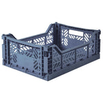 Folding crate Midibox - Cobalt blue