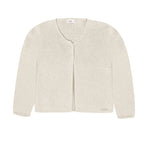 Cardigan garter stitch - linen