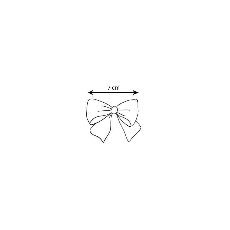HAIRCLIP WITH GROSSGRAIN BOW DRY GREEN - MintMouse (Unicorner Concept Store)