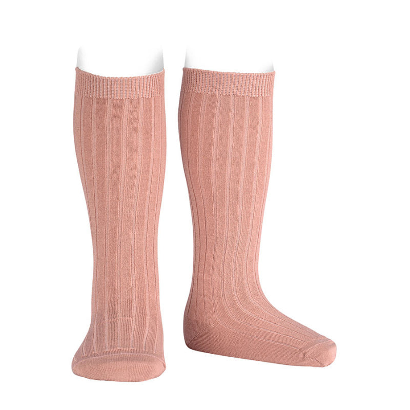 Merino wool-blend rib knee socks MAKE-UP - MintMouse (Unicorner Concept Store)