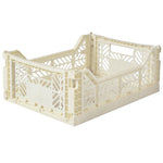 Folding crate Midibox - Cream