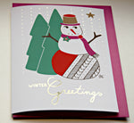 Christmas wish card - Winter Greetings