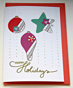 Christmas wish card - Happy Holidays