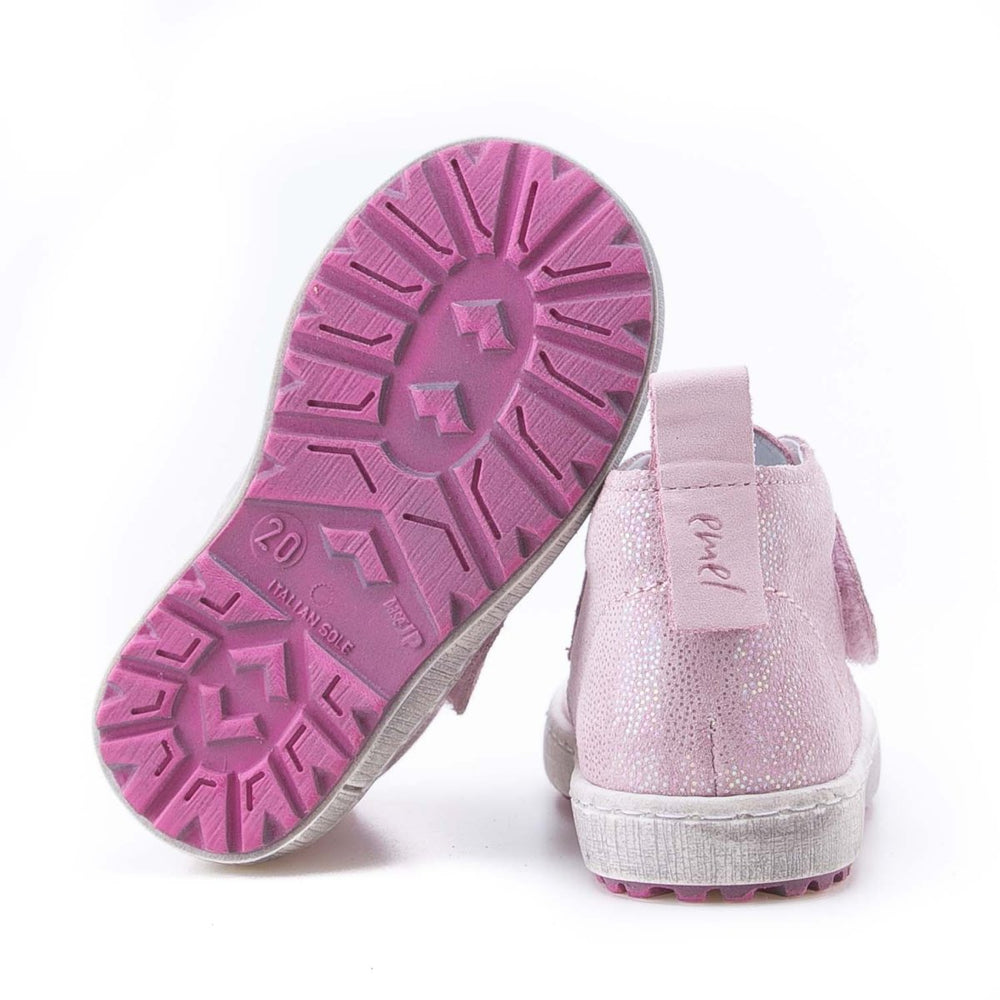 (2470-17 / 2489-17) Light pink Shiny Velcro Trainers - MintMouse (Unicorner Concept Store)