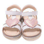 (2568D-4) Emel sandals white heart - MintMouse (Unicorner Concept Store)