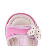 (2637-6)  Emel pink Velcro Sandals - MintMouse (Unicorner Concept Store)