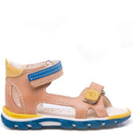 (2639-1) Emel cognac velcro sandals - MintMouse (Unicorner Concept Store)