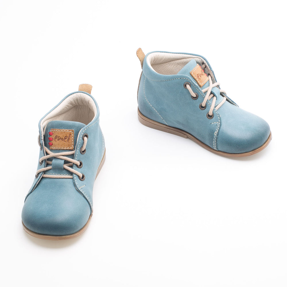 (1075-2) Emel blue First Shoes - MintMouse (Unicorner Concept Store)