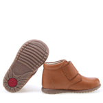 (1077D-2) Emel first shoes velcro brown