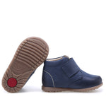 (ES 1077D-4) Emel first shoes velcro blue