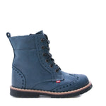 (EY1183) Emel blue winter Boots with zipper