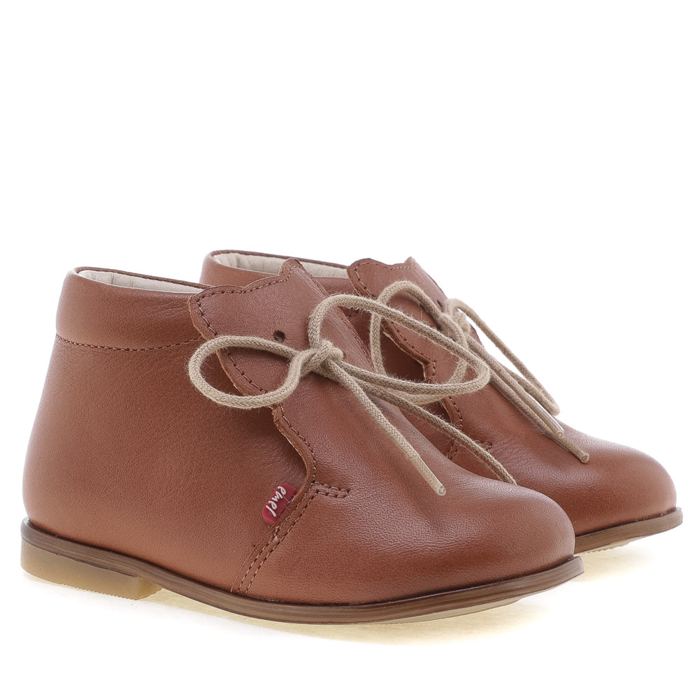 (1425-3) Emel classic first shoes brown
