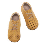 (1426-1) Emel perforated classic first shoes yellow - MintMouse (Unicorner Concept Store)